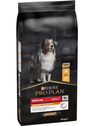 purina pro plan dog adult medium everyday nutrion для собак с курицей 3 кг