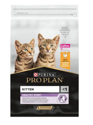 purina pro plan kitten healthy start chicken для котят с курицей 400 г