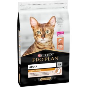 purina pro plan cat derma care salmon для кошек с лососем 400 г