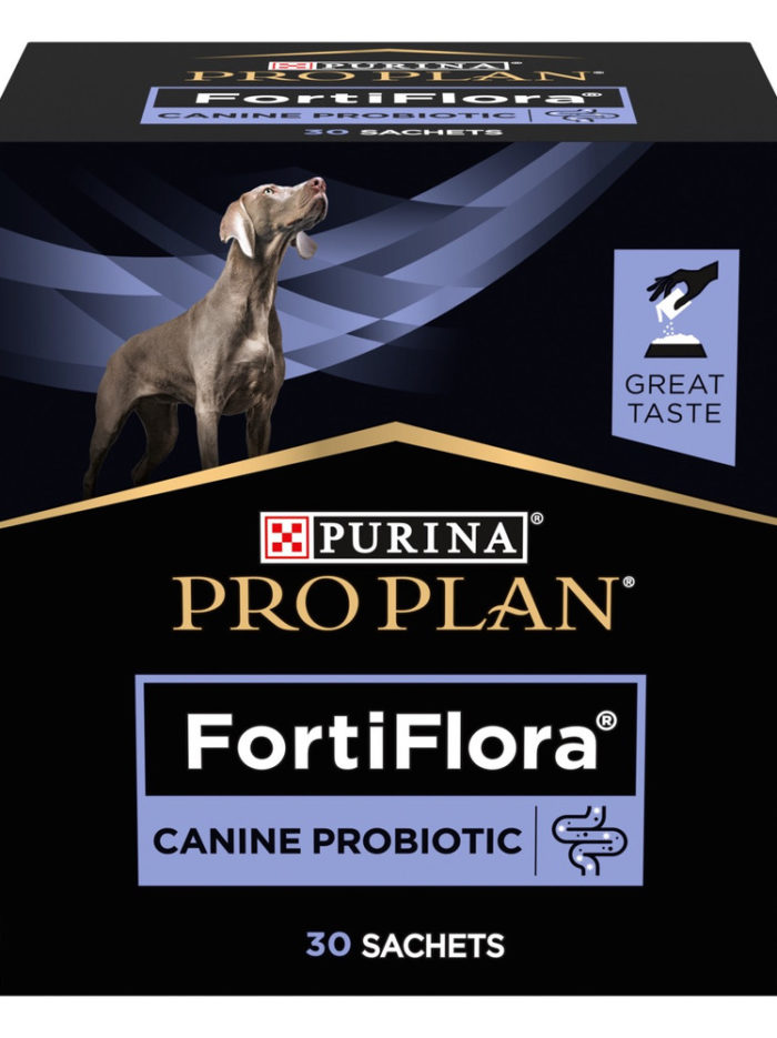 purina veterinary diets fortiflora canine для собак и щенков 30х1г