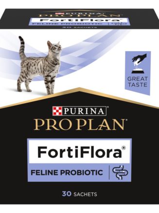 purina veterinary diets fortiflora feline для кошек и котят 7х1г