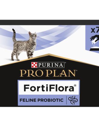 purina veterinary diets fortiflora feline для кошек и котят 7х1г