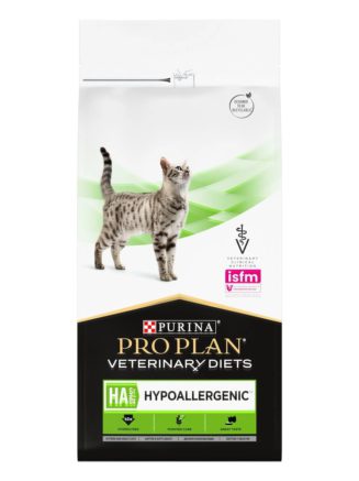purina veterinary diets ha hypoallergenic feline для кошек при аллергии 325 г
