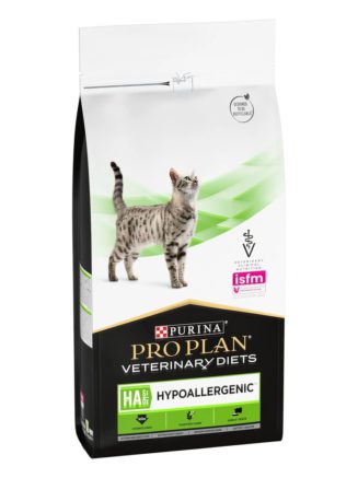 purina veterinary diets ha hypoallergenic feline для кошек при аллергии 325 г