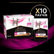 purina veterinary diets ur urinary feline для кошек с курицей 80 г