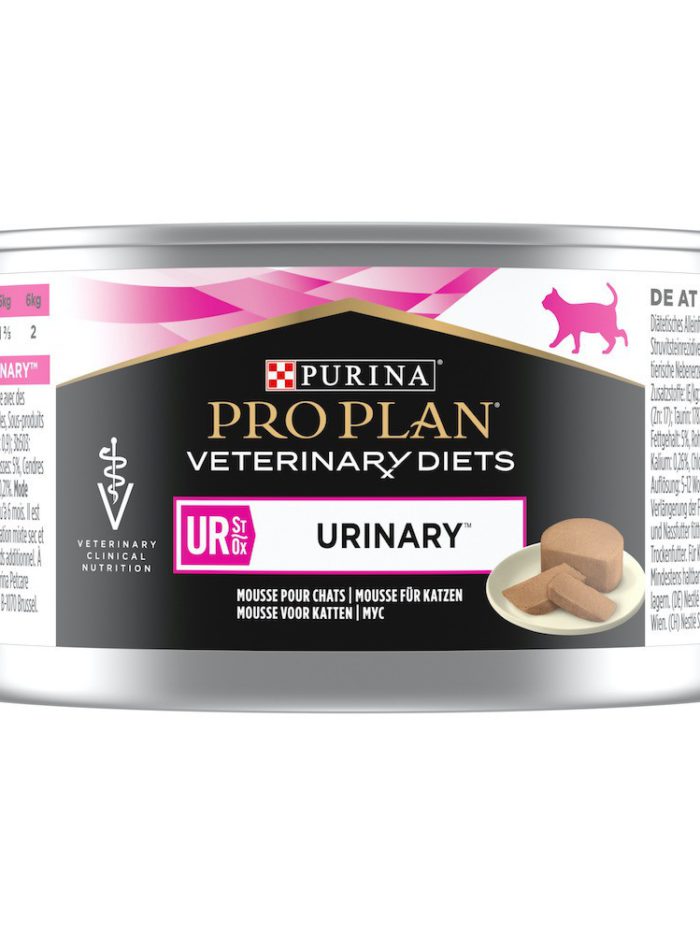 purina veterinary diets ur urinary feline для кошек 24*195 г