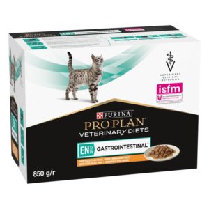 purina veterinary diets en gastrointestinal feline в подливке с курицей для кошек 80 г
