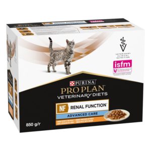 purina veterinary diets nf renal function feline в подливке с курицей для кошек 10х80 г