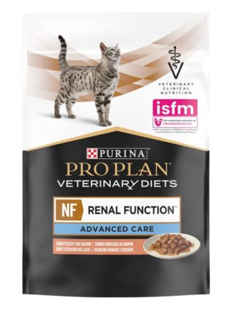 purina veterinary diets nf renal function feline в подливке с лососем для кошек 10х80 г
