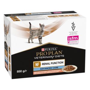 purina veterinary diets nf renal function feline в подливке с лососем для кошек 10х80 г