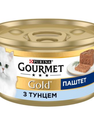 gourmet gold для кошек паштет с тунцом 85г*24шт