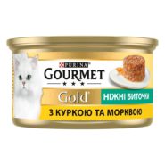 gourmet gold Нежные биточки с курицей и морковью 24x85 г
