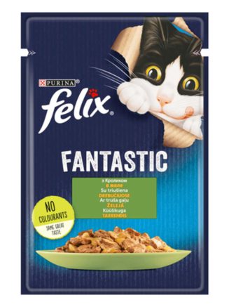 Влажный корм для кошек felix fantastic, с кроликом, 26*85 г