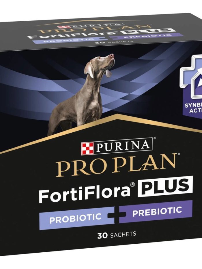 purina veterinary diets fortiflora plus пробиотик с пребиотиком для собак и щенков 30х1г