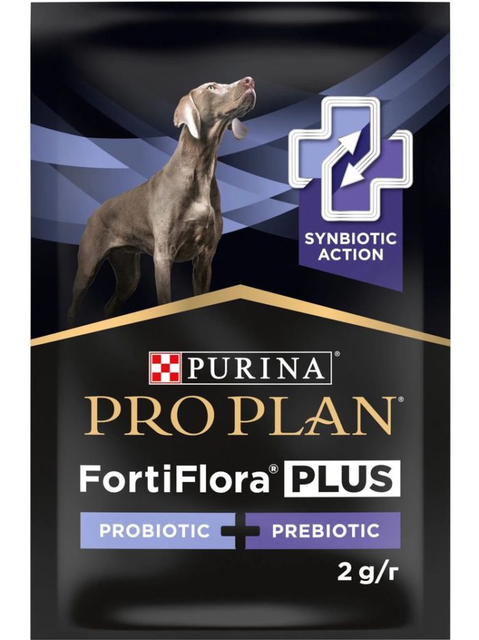 purina veterinary diets fortiflora plus пробиотик с пребиотиком для собак и щенков 30х1г