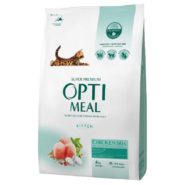 optimeal kittens chicken для котят с курицей 4 кг