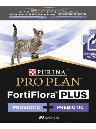 purina veterinary diets fortiflora plus пробиотик с пребиотиком для кошек и котят 30х1г