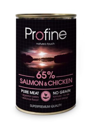 Влажный корм profine salmon and chicken для собак с лососем и курицей 400 г