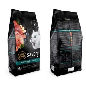 savory kitten chicken with turkey для котят с индейкой 2 кг