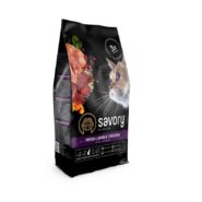 savory sterilised lamb chicken для стерилизованных кошек с ягненком 8 кг