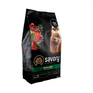 savory small lamb для собак малых пород с ягненком 8 кг