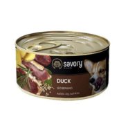 savory dog gourmand duck для собак с уткой 400 г