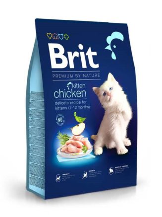 brit premium kitten chicken для котят с курицей 300 г