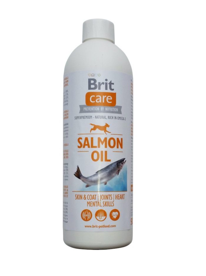 Масло лосося brit care 500 мл