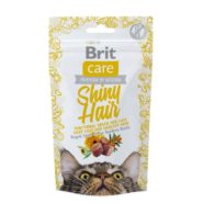 brit care shiny hair Лакомства для поддержания красоты шерсти у кошек 50 г