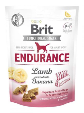 brit care endurance Лакомства для поддержания формы у собак с ягненком и бананом 150 г