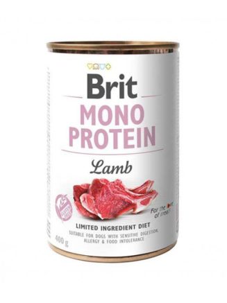 brit mono protein dog lamb с ягненком 400 г