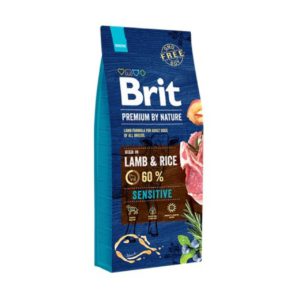 brit premium sensitive lamb для собак с чувствительным пищеварением с ягненком 1 кг