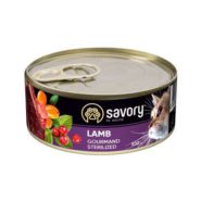 savory sterilised lamb для стерилизованных кошек с ягненком 100 г