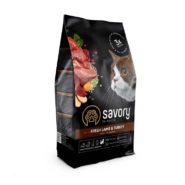 savory sensitive digestion fresh lamb & turkey для кошек с ягненком 400 г
