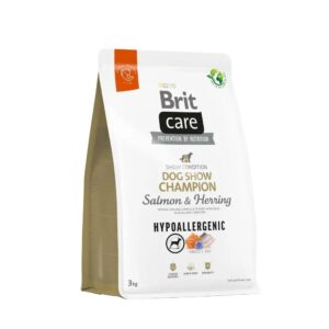 brit care grain free senior & light salmon для собак с лососем 12 кг