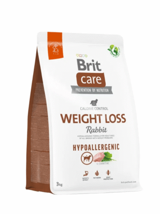 brit care hypoallergenic weight loss rabbit для собак с кроликом 1 кг