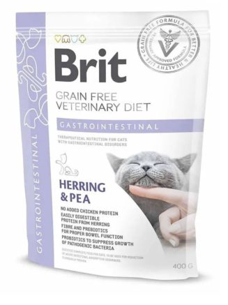 brit vd cat gastrointestinal для кошек 400 г