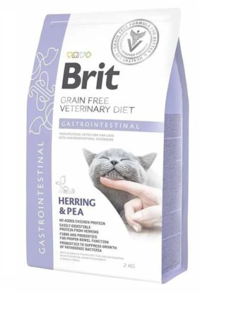 brit vd cat gastrointestinal для кошек 2 кг