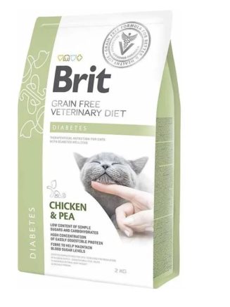 brit vd cat diabets для кошек с сахарным диабетом 2 кг