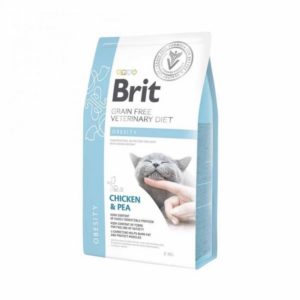 brit vd obesity cat для кошек с курицей 400 г