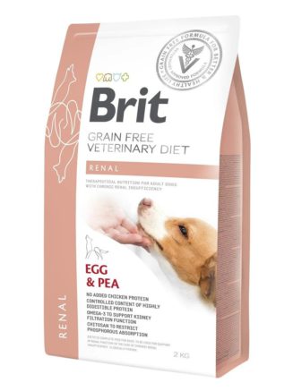 brit vd renal dog для собак с почечной недостаточностью 2 кг