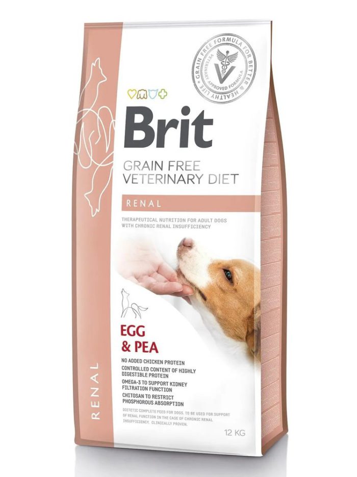 brit vd renal dog для собак с почечной недостаточностью 12 кг