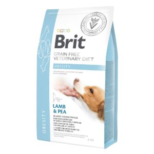 brit vd obesity dog для собак с ягненком и горохом 12 кг