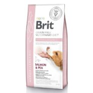 brit vd hypoallergenic dog для собак с лососем 12 кг