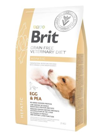 brit vd hepatic dog для собак при заболеваниях печени 2 кг