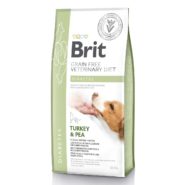 brit vd dog diabets для собак с сахарным диабетом, индейкой и горохом 12 кг