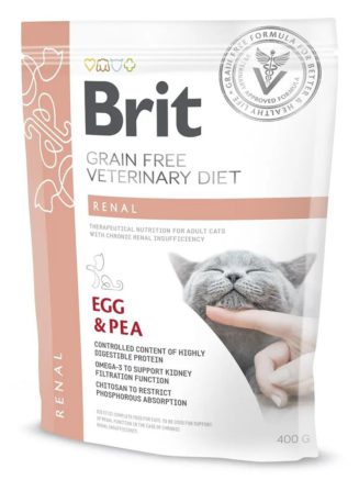 brit vd cat renal для кошек с почечной недостаточностью 400 г