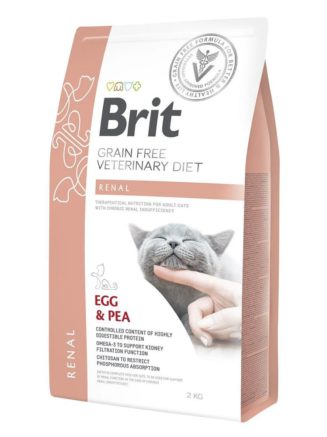 brit vd cat renal для кошек с почечной недостаточностью 2 кг