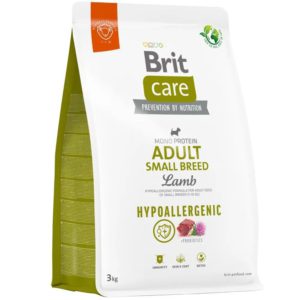 brit care dog hypoallergenic adult small breed с ягненком 7 кг