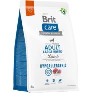 brit care hypoallergenic adult large breed с ягненком для собак крупных пород 3 кг